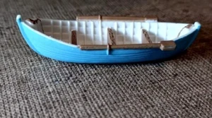 Canoe Galoob Micro Machines RARE HTF Sea Explorations Mini Figurines Raft Boat - Picture 1 of 7