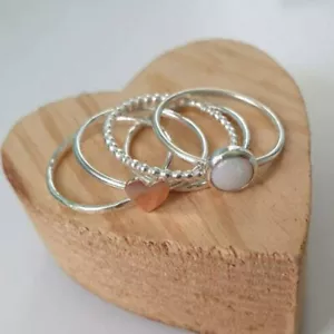 Opal Ring Solid 925 Sterling Silver Ring Band Ring Handmade Jewelry jb7191 - Picture 1 of 4