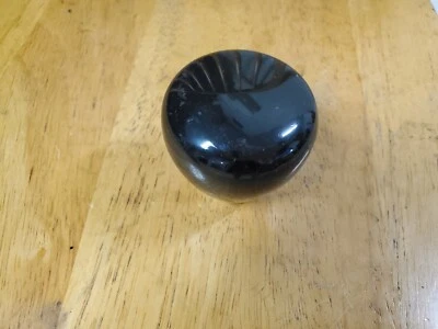 2003-2009 JAGUAR S-TYPE X-TYPE XJ8 XJR VANDEN PLAS WOOD SHIFTER KNOB BLACK - Image 1 of 2