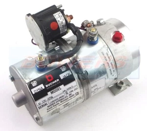 BUCHER MONARCH Hydraulic Pump Model M-326-0214 Dyna-Jack Unit 24v - Picture 1 of 2