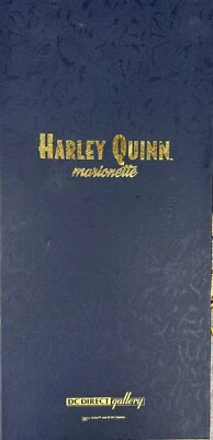 DC Gallery Marioneta 16" Harley Quinn Estatua Títere Figura Nunca Exhibida Como Nueva Foto 1 de 4