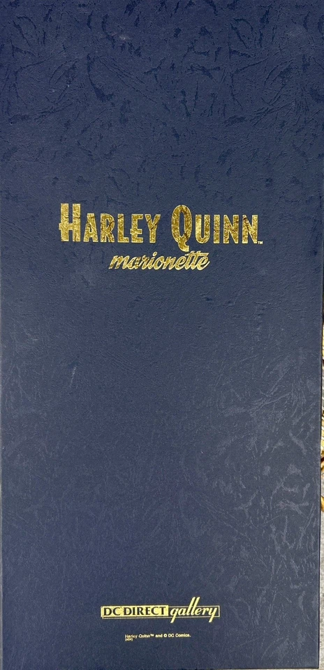 DC Gallery Marioneta 16" Harley Quinn Estatua Títere Figura Nunca Exhibida Como Nueva Foto 1 de 4