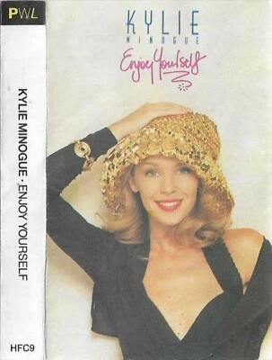 KYLIE MINOGUE ENJOY YOURSELF CASSETTE ALBUM CLEAR SHELL ELECTRONIC SYNTHPOP UK - Image 1 of 4