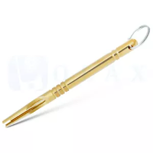 Herramienta para hacer rosarios de LATÓN MACIZO 9 cm de largo - Imagen 1 de 4