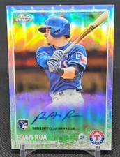 2015 Topps Chrome Rookie Autographs Refractors #ARRR Ryan Rua /499