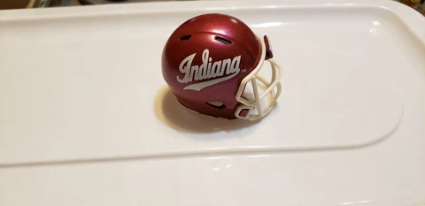 INDIANA HOOSIERS  SPEED  #627 POCKET PRO HELMET RIDDELL FOOTBALL Cover