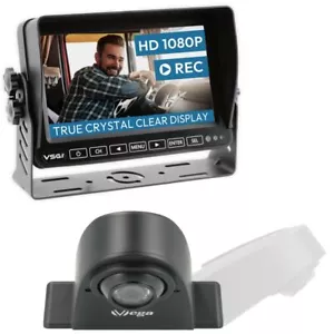 7“ Kleintransporter-Set mit HD-720P Kugelkopfkamera Rückfahrsystem 120° IP67 20m - Bild 1 von 8