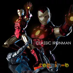 Kit Modelo Clásico Hierro Ultrón Resina 1:4 Sin Pintar Impresión 3D GK Estatua Figura - Imagen 1 de 12