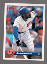 1993 Donruss Andre Dawson Baseball Card Chicago Cubs