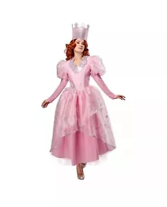 Zauberer von Oz Glinda Damen kleines Kostüm böse gute Hexe Erwachsenenkleid Halloween - Bild 1 von 22