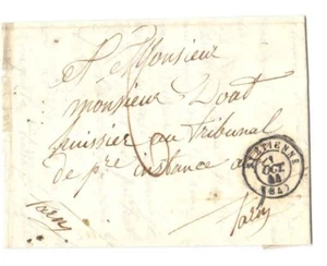 Marque Postale St Etienne pour Albi 1844 ( 102 ) - Bild 1 von 2