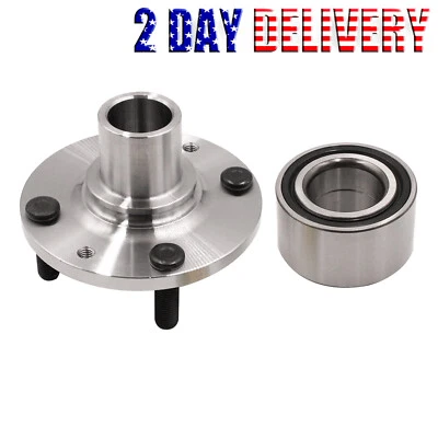 Front Wheel Hub & Bearing For Mazda Protege ;Ford Escort ;Mercury Tracer 90-03  - Image 1 of 4