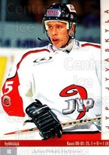 2001-02 Finnish Cardset #65 Juha-Pekka Hytonen