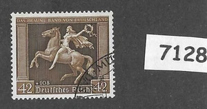#7128 Used stamp ScB119 / 1938 Brown derby Horse race / Munich / Third Reich - Picture 1 of 1