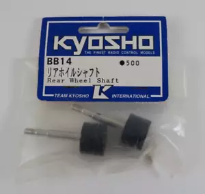 Vintage RC Car Truck Kyosho BB-14 BB14 Wheel Shaft Big Brute Old Stock 1pr NIB - Picture 1 of 2
