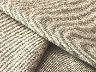 Kravet Plain Solid Twill Drapery Upholstery Fabric- Edtim / Linen 10 yd 32793-16 - Image 1 of 3
