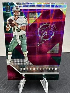 💥2016 Panini Unparalleled Purple Parallel DAN MARINO #54 Miami Dolphins - Picture 1 of 2