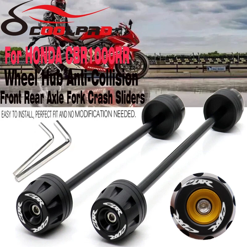 Protetor deslizante de garfo de roda traseira dianteira para HONDA CBR 600RR CBR600RR 2005-2015 - Imagem 1 de 4