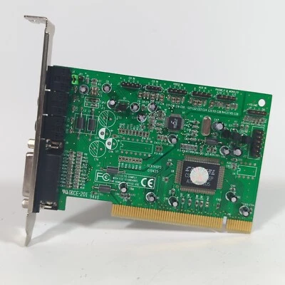 Pine Crystal CS4281 PCI Sound Card Windows 98 DOS Gaming PT-2620-40 V3.0 - Image 1 of 4