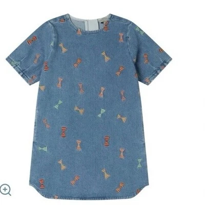 Stella McCartney Girls Now Denim Dress Size 6 - Image 1 of 4