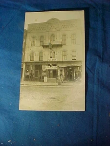 1910 HAPPY HOUR 5 Cent MOVIE THEATER in NORWICH New York REAL PHOTO POSTCARD - Picture 1 of 3