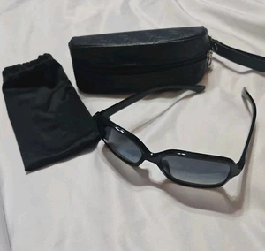 Oakley Proxy Black Sunglasses Sapphire Iridium Lens With Case - Picture 1 of 10