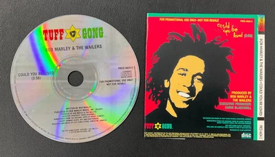 1979 Bob Marley & The Wailers: Could You Be Loved CD Disc PROMO Island w/Insert! Foto 1 de 4