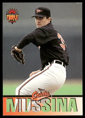 Mike Mussina 1994 Triple Play Baltimore Orioles #157 Near Mint or Better - Image 1 of 2