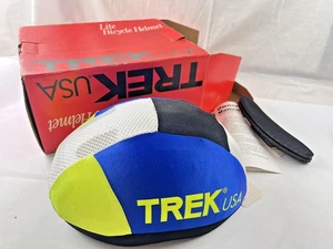 Casco de bicicleta Trek Lite 1991 Trek EE. UU. Hecho en EE. UU. con manual de caja SNELL - Imagen 1 de 24