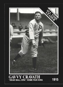 1991 Conlon Collection TSN #277 Gavvy Cravath    Philadelphia Phillies