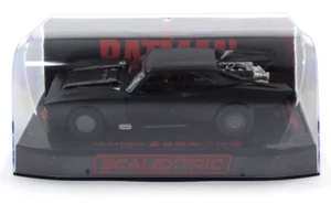 Scalextric Slot Car 1:32 Scale Batmobile The Batman Black C4442 New Box - Picture 1 of 17