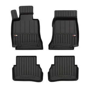 Fußmatten Automatten PRO LINE 3D für Mercedes C-Klasse W205 2014-2021 Gummi - Bild 1 von 12