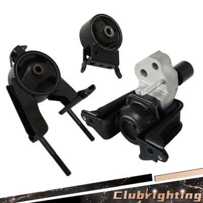 For Scion XA XB 2004-2006 Toyota Echo 2000-2005 3PCS Engine Motor & Trans Mount - Image 1 of 4