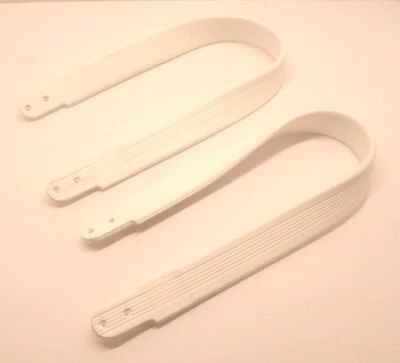 CORREAS DE MANO ASISTIDAS BLANCAS IZQUIERDA Y DERECHA (PAR) VOLKSWAGEN T1 BUG BEETLE 1968-1977 Foto 1 de 2