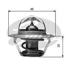 Gates Thermostat For Ford Cortina Lad 1.6 Litre January 1974 To January 1975