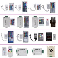 RF IR LED Remote Controller Amplifiers Dimmer for RGB 3528 5050 LED Strip Light
