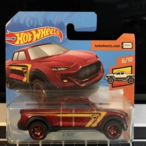 Hot Wheels 2019 2-Tuff #28 Hw Hot Trucks 6/10 Red - - Picture 1 of 3