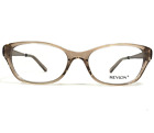 Revlon Eyeglasses Frames Rv5042 230 Cappuccino Clear Brown Cat Eye 52-17-135