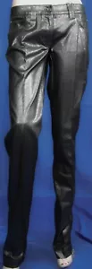 Authentic Dolce&Gabbana Women's glossy jeans Made in Italy US 32, IT 44 - Picture 1 of 11
