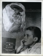 1962 Press Photo Easley,SC Mike Jones, age 9 thinking of fishing