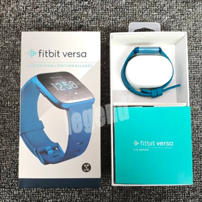 全新 Fitbit Versa lite 可穿戴智能手表 健身活动跟踪器(S & L 带) — 第 1/4 张图片