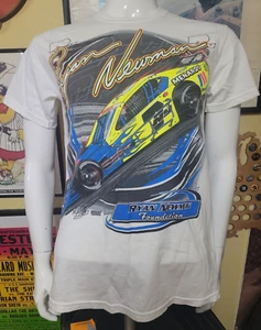 Retro Ryan Newman NASCAR Menards #7 NY Racing T Shirt Small Nice - Picture 1 of 3