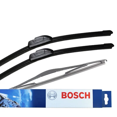 Fits Vauxhall Astra G/MK4 Saloon Bosch Aerotwin Retro Front & Rear Wiper Blades - Image 1 of 4