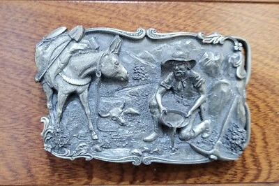 Vtg New Dreams Of Striking It Rich Arroyo Grande Buckle Co 1981 - Image 1 of 4