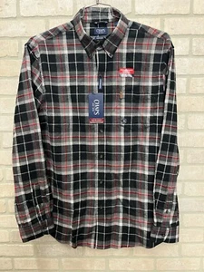 CHAPS Performance Flanellhemd mit Knopfleiste Herren Gr. XL Langarm kariert Neu mit Etikett - Bild 1 von 13