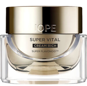 IOPE Super Vital Cream Rich. Anti-aging Facial Moisturizer, Skin Brightening.