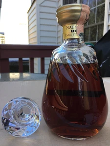 HINE "Napoleon" Kristall SEHR ALT Schöne SELTEN Cognac Flasche !!! - Bild 1 von 8