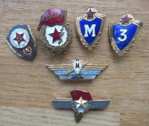 Nachlass 6 Abzeichen / Orden Russland - Bild 1 von 2