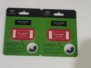 kate spade new york Airtag Dog Collar Case Holder for Apple air tag QTY 2 - Picture 1 of 6