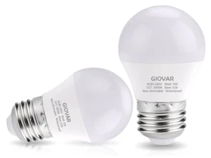 LED Refrigerator Light Bulb Waterproof Frigidaire Freezer LED Light Bulb 2 Pack - Picture 1 of 7